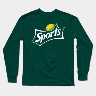 Football Inspired Logo Parody For Sports Football Fans Long Sleeve T-Shirt